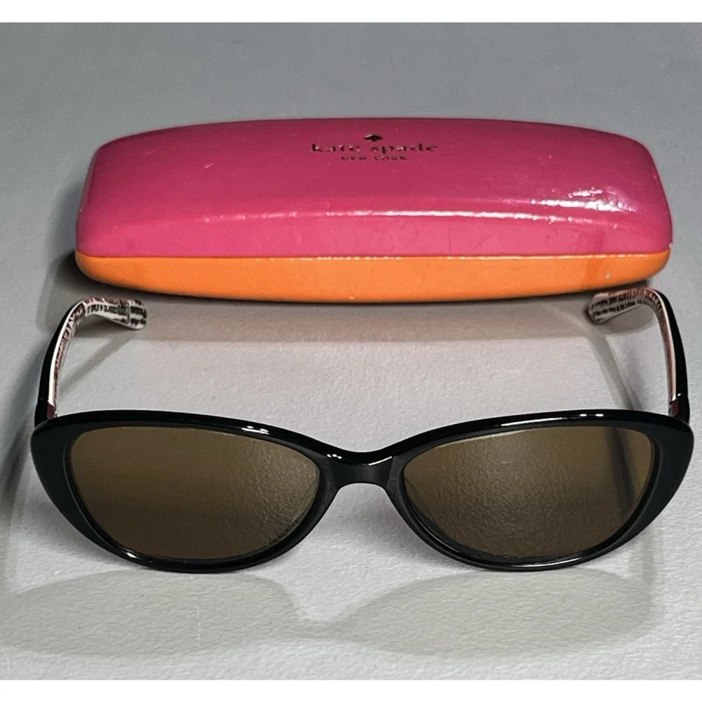 Kate Spade Womens Glasses Frames Black Cat Eye 135mm